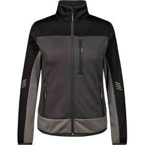 ENGEL Entire dame midlayer cardigan Antrazitgr/Sort 8336-238