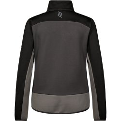 ENGEL Entire dame midlayer cardigan Antrazitgrå/Sort 8336-238