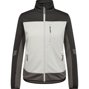 ENGEL Entire dame midlayer cardigan Bone White / Anthracite Grey 8336-238