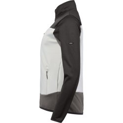 ENGEL Entire dame midlayer cardigan Bone White / Anthracite Grey 8336-238