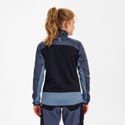 ENGEL Entire dame midlayer cardigan Deep Blue / Dark Sea 8336-238