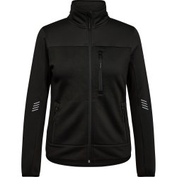 ENGEL Entire dame midlayer cardigan Sort 8336-238