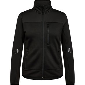 ENGEL Entire dame midlayer cardigan Sort 8336-238