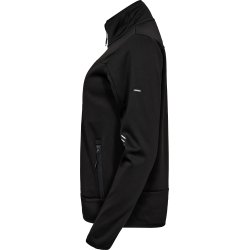 ENGEL Entire dame midlayer cardigan Sort 8336-238
