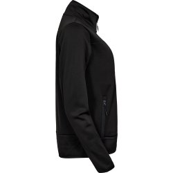 ENGEL Entire dame midlayer cardigan Sort 8336-238