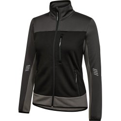 ENGEL Entire dame midlayer cardigan Sort/Antrazitgr� 8336-238