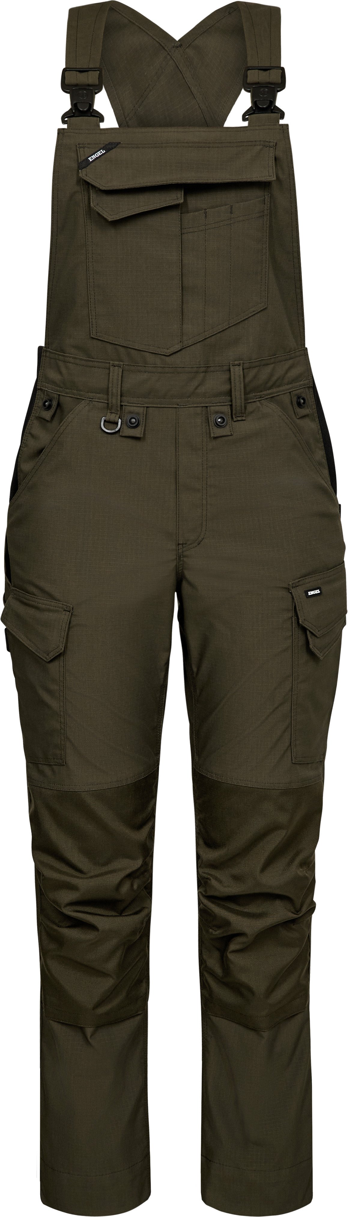 ENGEL Entire dame overall med stræk Forest Green 3333-144 - Arbejdstøj ...