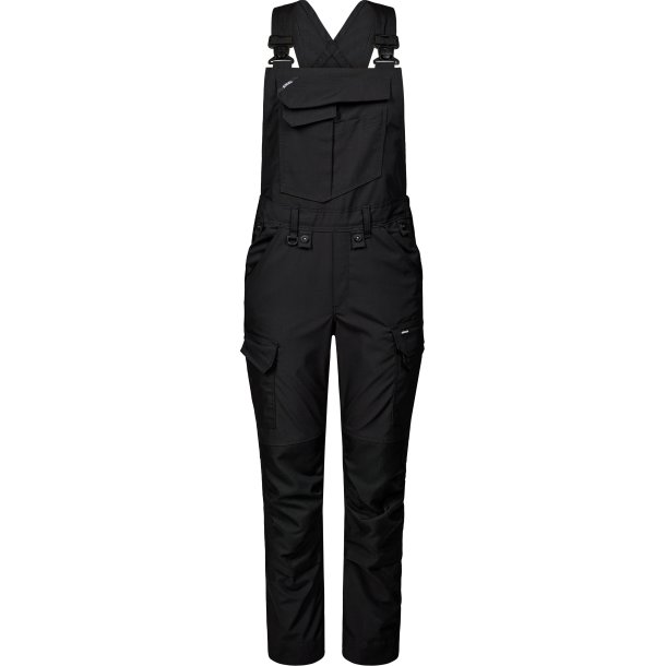 ENGEL Entire dame overall med strk Sort 3333-144