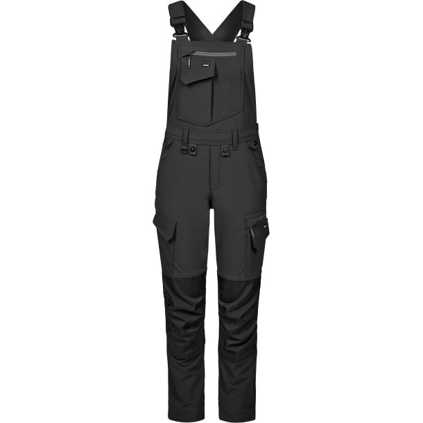 ENGEL Entire dame overall med 4-vejs strk Antrazitgr/Sort 3341-234
