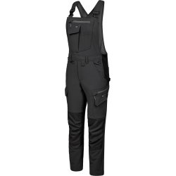 ENGEL Entire dame overall med 4-vejs strk Antrazitgr/Sort 3341-234