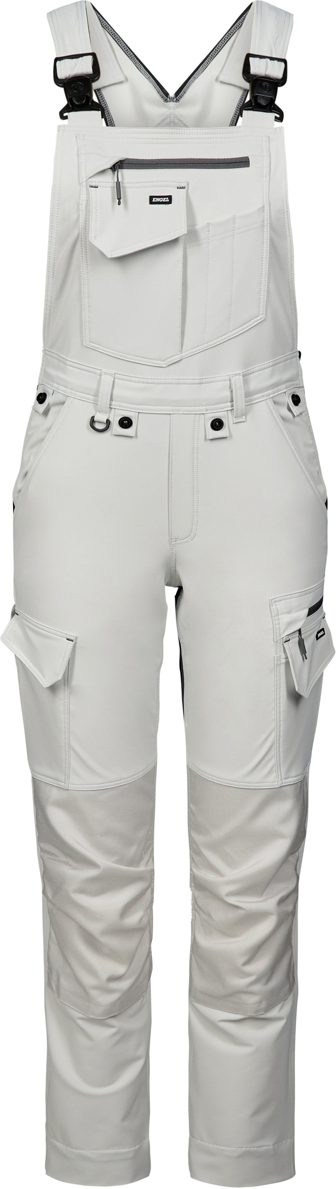 ENGEL Entire dame overall med 4-vejs stræk Bone White / Anthracite Grey ...