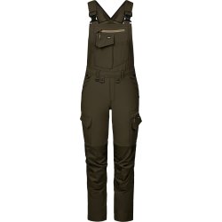 ENGEL Entire dame overall med 4-vejs strk Forest Green/Sort 3341-234