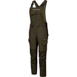 ENGEL Entire dame overall med 4-vejs strk Forest Green/Sort 3341-234