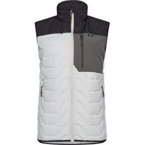ENGEL ENTIRE dame quilted vest Bone White / Anthracite Grey 5338-142