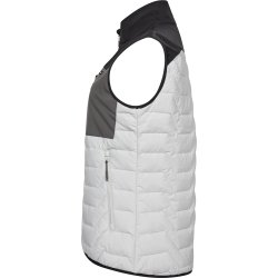 ENGEL ENTIRE dame quilted vest Bone White / Anthracite Grey 5338-142