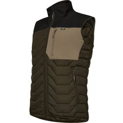 ENGEL ENTIRE dame quilted vest Forest Green/Sort 5338-142