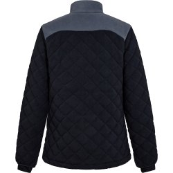 ENGEL Entire dame quiltet fleecejakke Deep Blue / Dark Sea 1336-143