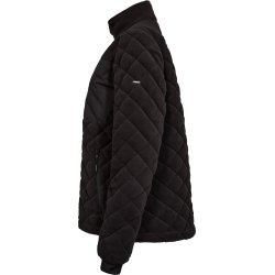 ENGEL Entire dame quiltet fleecejakke Sort 1336-143