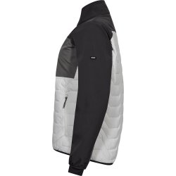ENGEL ENTIRE dame quiltet jakke Bone White / Anthracite Grey 1338-142