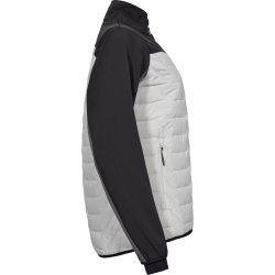 ENGEL ENTIRE dame quiltet jakke Bone White / Anthracite Grey 1338-142