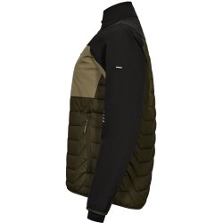 ENGEL ENTIRE dame quiltet jakke Forest Green/Sort 1338-142