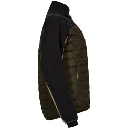 ENGEL ENTIRE dame quiltet jakke Forest Green/Sort 1338-142