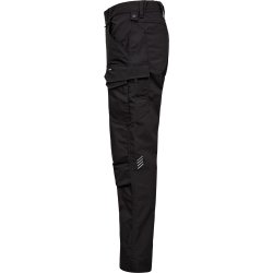 ENGEL Entire dame servicebukser med str�k Sort 2332-144