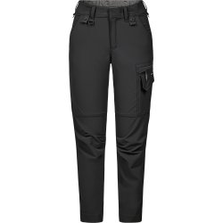 ENGEL Entire dame servicebukser med 4-vejs stræk Antrazitgrå/Sort 2342-234