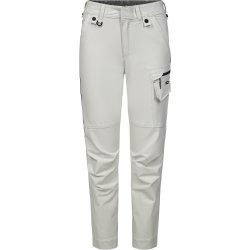 ENGEL Entire dame servicebukser med 4-vejs stræk Bone White / Anthracite Grey 2342-234