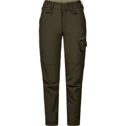 ENGEL Entire dame servicebukser med 4-vejs stræk Forest Green/Sort 2342-234