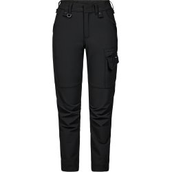 ENGEL Entire dame servicebukser med 4-vejs str�k Sort 2342-234