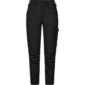 ENGEL Entire dame servicebukser med 4-vejs str�k Sort 2342-234
