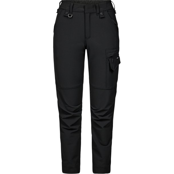 ENGEL Entire dame servicebukser med 4-vejs str�k Sort 2342-234