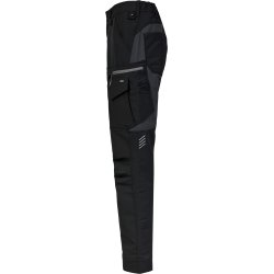 ENGEL Entire dame servicebukser med 4-vejs str�k Sort/Antrazitgr� 2342-234