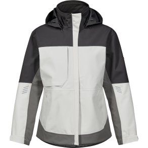 ENGEL Entire dame skaljakke Bone White / Anthracite Grey 1135-159