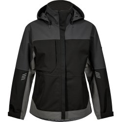 ENGEL Entire dame skaljakke Sort/Antrazitgrå 1135-159