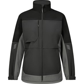 ENGEL Entire dame softshelljakke Antrazitgr/Sort 1335-140