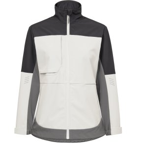 ENGEL Entire dame softshelljakke Bone White / Anthracite Grey 1335-140