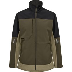 ENGEL Entire dame softshelljakke Forest Green/Sort 1335-140