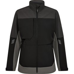 ENGEL Entire dame softshelljakke Sort/Antrazitgr 1335-140