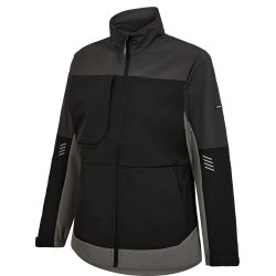 ENGEL Entire dame softshelljakke Sort/Antrazitgr 1335-140