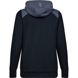 ENGEL Entire dame sweat cardigan med htte Deep Blue / Dark Sea 8334-247