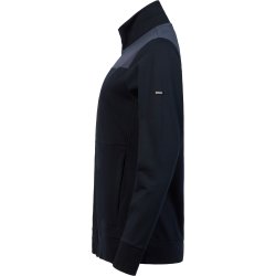 ENGEL Entire dame sweat cardigan med krave Deep Blue / Dark Sea 8335-247