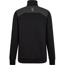 ENGEL Entire dame sweat cardigan med krave Sort/Antrazitgrå 8335-247