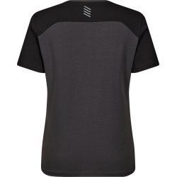 ENGEL Entire dame T-shirt Antrazitgrå/Sort 9334-243