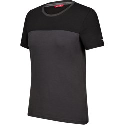 ENGEL Entire dame T-shirt Antrazitgrå/Sort 9334-243
