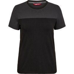 ENGEL Entire dame T-shirt Sort/Antrazitgrå 9334-243