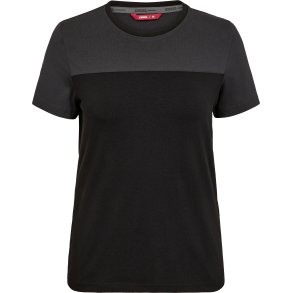 ENGEL Entire dame T-shirt Sort/Antrazitgr 9334-243