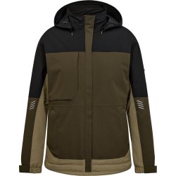 ENGEL Entire dame vinterjakke Forest Green/Sort 1435-176