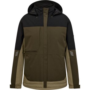 ENGEL Entire dame vinterjakke Forest Green/Sort 1435-176